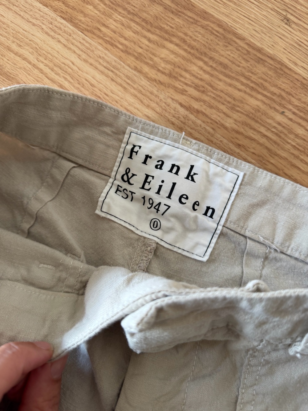 Frank & Eileen Wexford Utility Cropped Trousers - Picture 4 of 5